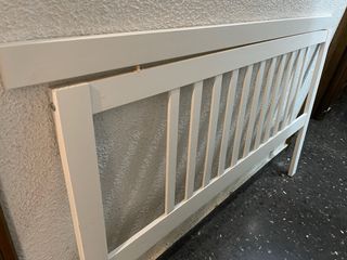 Cabecero Cama Madera Blanco 150 con tara