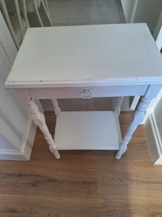 Mesita de noche antigua(1930) de madera