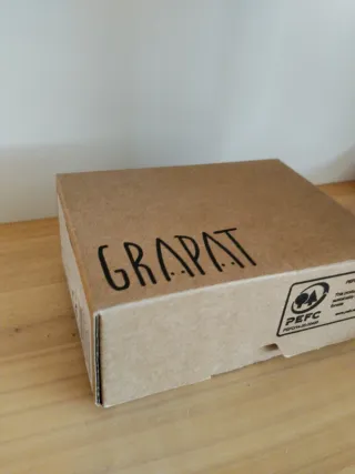 Set de setas y pétalos de madera