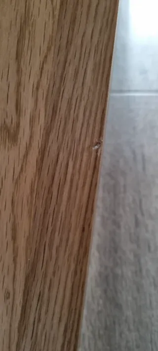 Mesa de comedor de madera roble