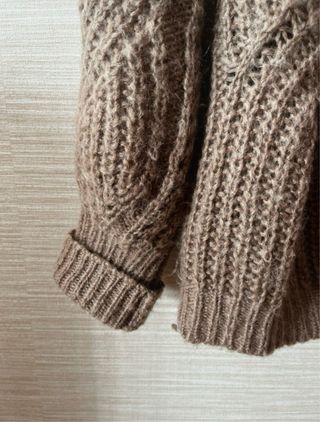 Jersey Sézane beige punto