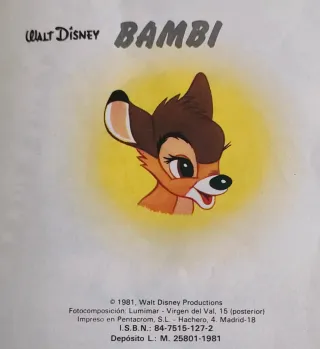 Collezione Mini Storie Disney Anni '80 Vintage