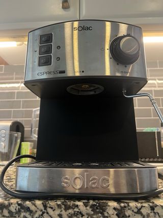 Cafetera Solac Espresso 19 bar