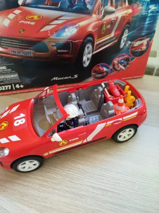 Playmobil Porsche Macan S Bomberos 70277 IMPECABLE