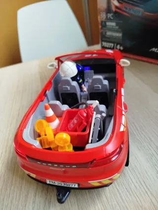 Playmobil Porsche Macan S Bomberos 70277 IMPECABLE