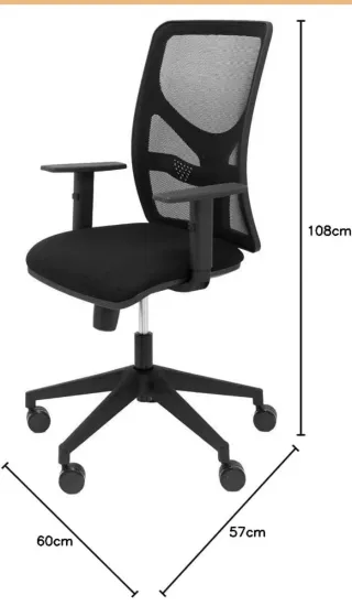 Silla de oficina ergonómica