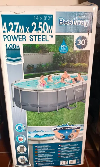Piscina Bestway Power Steel 4.27m x 2.50m