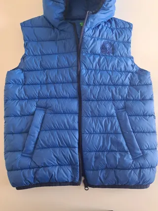 Giubbotto unisex per bambini Benetton blu