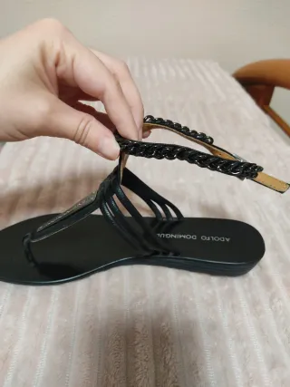 Sandalias planas Adolfo Dominguez