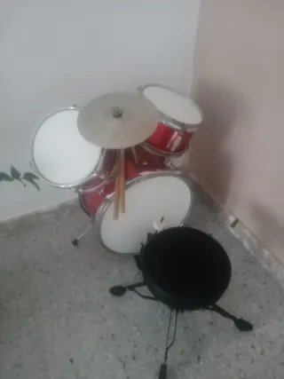 Batería Infantil Roja