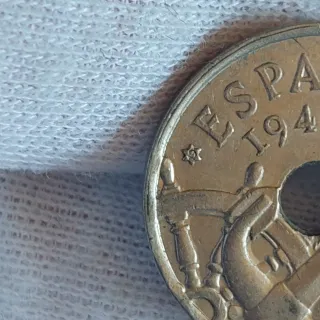 Moneda 50 céntimos España 1949*62* SIN CIRCULAR