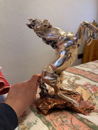 Figura de Caballo Plata