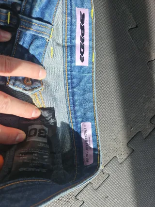 Pantalones vaqueros moto J-FIT Mujer