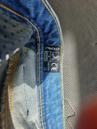 Pantalones vaqueros moto J-FIT Mujer