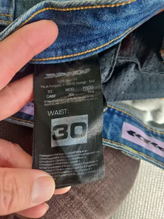 Pantalones vaqueros moto J-FIT Mujer