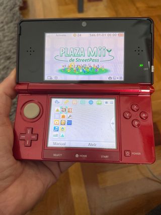 Nintendo 3DS Roja + Juegos