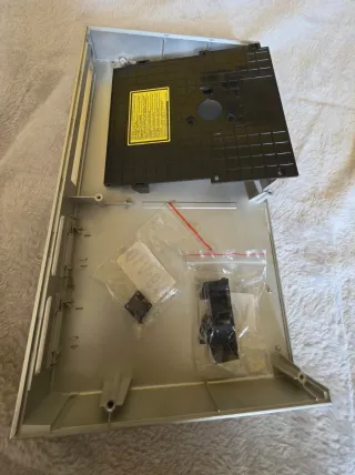 Carcasa PlayStation 2 Plata