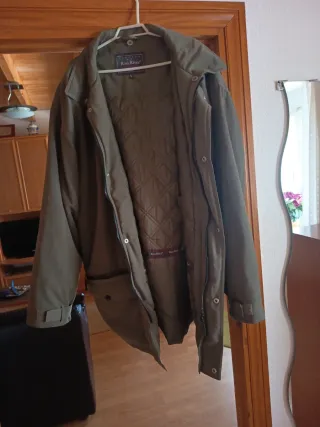 Chaquetón Parca Verde Talla XL Acolchado