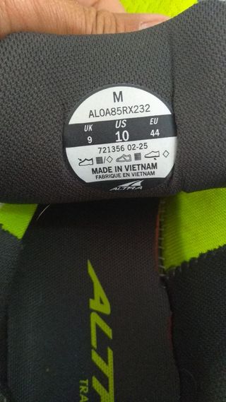 Altra Experience Wild 2 Talla 44 Drop 4mm