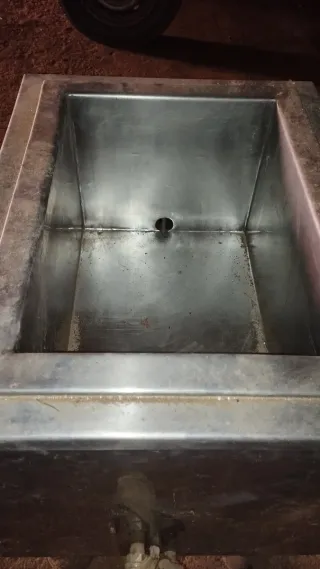 Cuba de acero inoxidable 40L