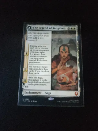 Cartas magic como recién sacada del sobre. AVATAR