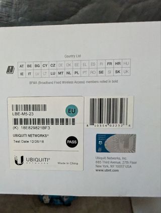 Ubiquiti LiteBeam M5 Antena 5 GHz