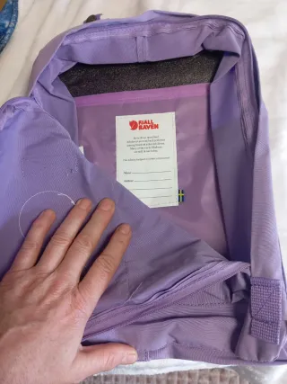 Mochila Fjallraven Kanken Lila