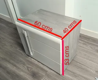 Mesitas de noche modernas x 2