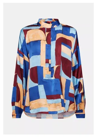 Blusa Espirit Estampado Geométrico