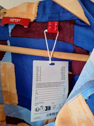 Blusa Espirit Estampado Geométrico