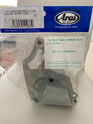 Visera Arai VAS-V MAX VISION Ahumada NUEVA