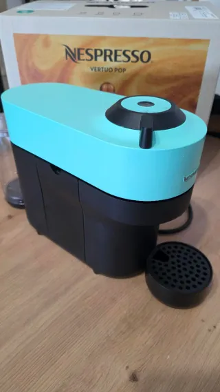 Cafetera Nespresso Vertuo Pop Turquesa