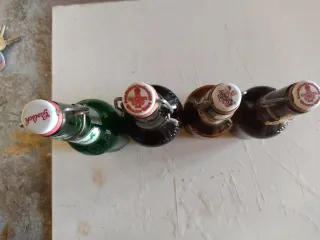 Lote 4 Botellas Cerveza Vintage