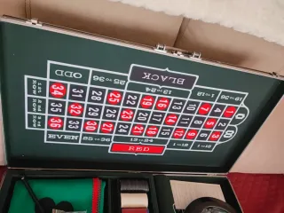 Maletín de juegos de casino