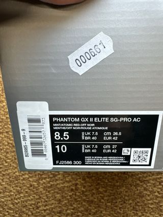 Nike Phantom GX II Elite SG Taglia 42