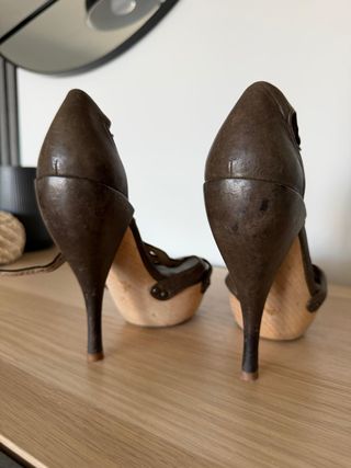 Pura Lopez Talla 36 Marrones