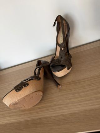 Pura Lopez Talla 36 Marrones