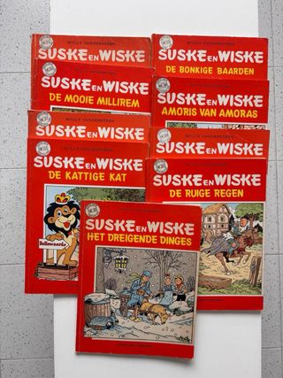 Suske en Wiske Dutch Comic books 9x