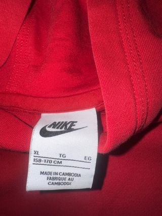 Chaqueta Nike Roja