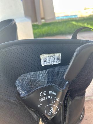 Botas Moto BMW Touring Negras.