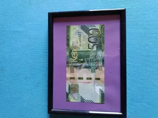 Billete Confederado 5 Dólares 1861