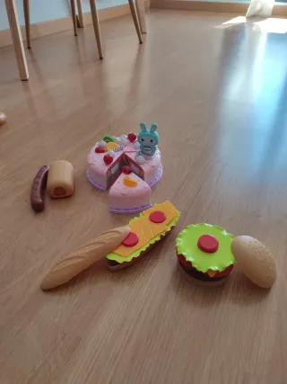Cocina infantil de madera