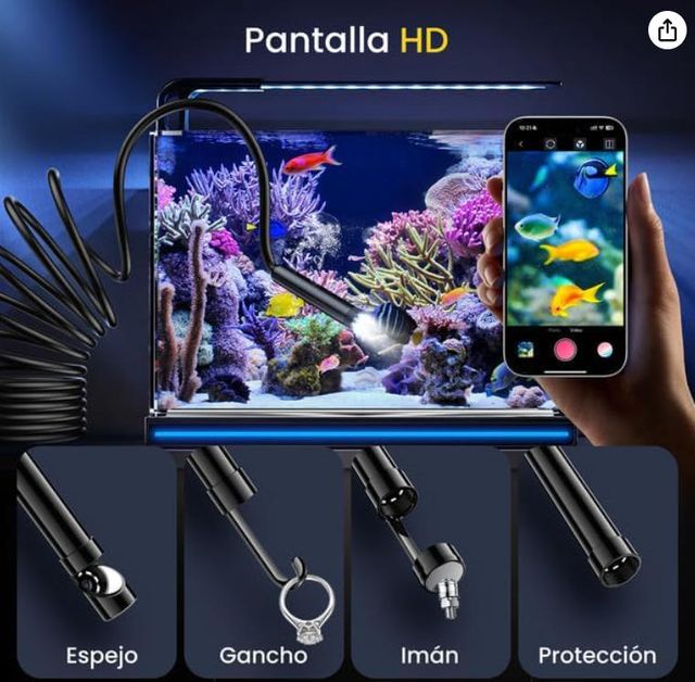 Cámara Endoscopio USB-C Inspección