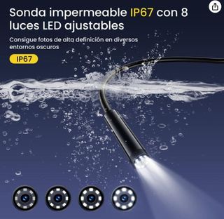 Cámara Endoscopio USB-C Inspección