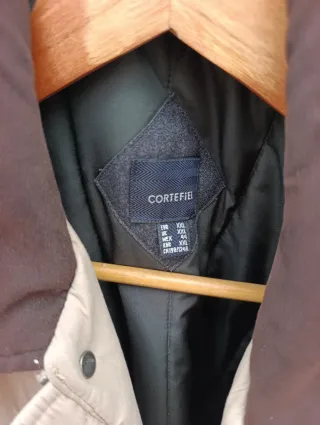 Cortefiel Chaquetón Camel Talla XXL