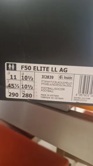 Botas de fútbol Adidas Talla 45,5