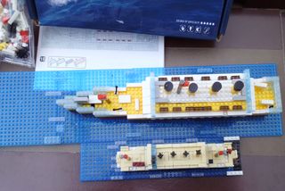 Juego barco + 600 piezas caja sin abrir