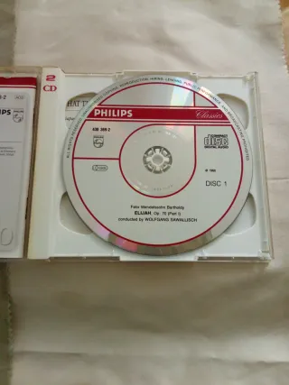 Mendelssohn Elias CD Philips Classics Duo