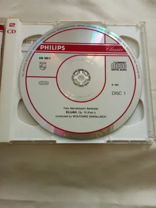 Mendelssohn Elias CD Philips Classics Duo