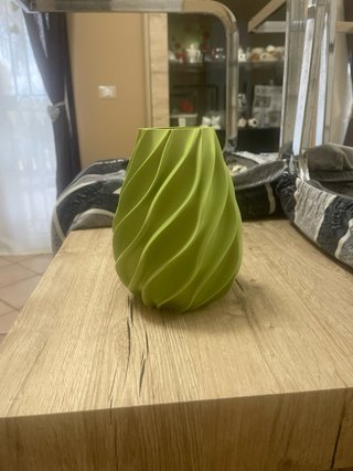 Vaso Twist Verde Elegante